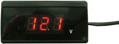 Voltmetru LED 9-30Vdc auto foto