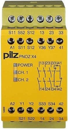Releu de Siguranță PNOZ X4 24VDC pentru Șină DIN