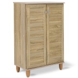 Cumpara ieftin Dulap pantofi SANT&Omicron; 10 perechi sonoma 60x34.5x91.5cm
