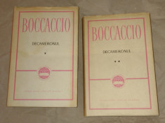 GIOVANNI BOCCACCIO - DECAMERONUL Vol.1.2.Cartonate foto