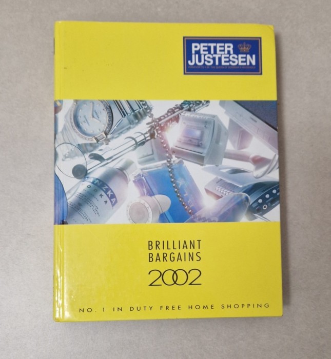 PETER JUSTESEN - DUTY-FREE CATALOGUE 2002