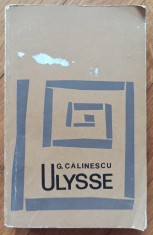 Ulysse - G. Calinescu// semnatura Ion Caramitru foto