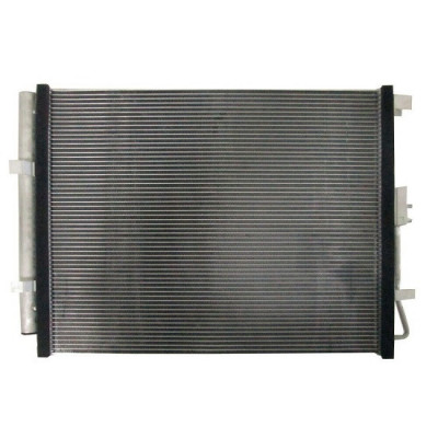 Condensator climatizare Kia Soul (PS), 08.2016-2019, motor 1.6 T-GDI, 150 kw benzina, cutie automata, full aluminiu brazat, 525 (485)x400 (387)x16 mm foto