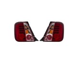 Stop spate, lampa Fiat 500 (312), 03.2007-08.2015, model tuning, montare spate, stanga+dreapta, cu lumini de zi tip LED; cu lampa stop frana cu LED;
