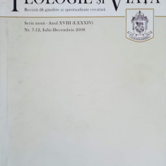 TEOLOGIE SI VIATA. REVISTA DE GANDIRE SI SPIRITUALITATE CRESTINA NR.7-12, IUNIE-DECEMBRIE 2008-MITROPOLIA MOLDOV