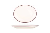 Bonna Placa de service - Linea Burgundy - Por&Aring;&pound;elan - 25 cm - set de 2