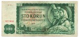 Cehoslovacia 100 Korun 1961 P-91 Seria 377856