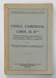 CODUL COMERCIAL CAROL AL II - LEA , 1938