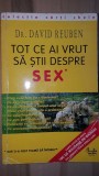 Tot ce ai vrut sa stii despre sex- David Reuben