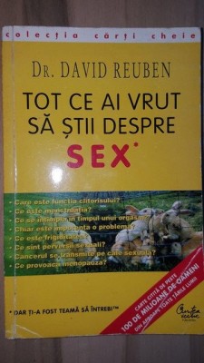 Tot ce ai vrut sa stii despre sex- David Reuben foto