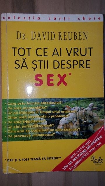 Tot ce ai vrut sa stii despre sex- David Reuben