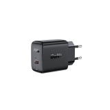 &Icirc;ncărcător Acefast GaN USB tip C 30W, PD, QC 3.0, AFC, FCP, negru (A21-black)