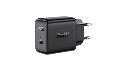 &amp;Icirc;ncărcător Acefast GaN USB tip C 30W, PD, QC 3.0, AFC, FCP, negru (A21-black) foto