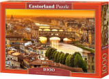 Puzzle 1000 piese Bridges of Florence, castorland