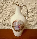 VAZA CU TOARTA DIN PORTELAN FIN, CU MARCAJ PMR JAEGER &amp; CO H12cm