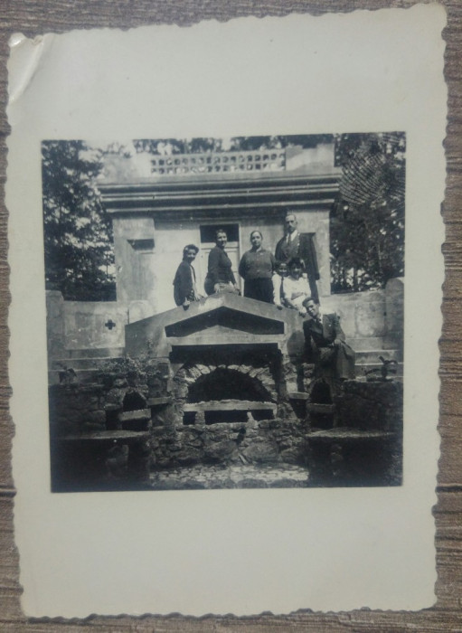 Pe terasa Cucurigu din Govora, 1939// fotografie