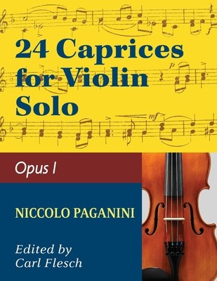 Paganini: 24 Caprices, Op. 1 - Violin solo foto