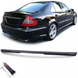 Spoiler sportiv posterior lip gloss negru cu ABE, potrivit pentru Mercedes E W211 sedan 03-08 Performance AutoTuning