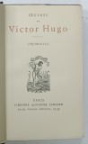OEUVRES DE VICTOR HUGO , CROMWELL - PARIS ,1951