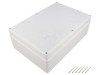 Carcasa Universala KRADEX Z95JH TM PS IP65 Polistiren Gri 190x280x95mm cu Bucsa Alama si Garnitura