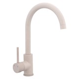 Cumpara ieftin Baterie de bucatarie Cooke&amp;Lewis Katiki, monocomanda, cartus ceramic 35 mm, corp alama, finisaj bej