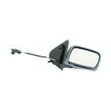 Oglinda exterioara VW Polo (6N) Hatchback 10.1994-08.1999 Partea Dreapta Crom Convex Manuala Prin Cablu Fara Incalzire 6N1857522, carcasa grunduita