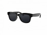 Ochelari Inteligenti iSEN M01, Lentile Negre, Rama Neagra, Traducere in Timp Real, Anulare Zgomot, Control Tactil, Functie Muzica si Apeluri, Activare