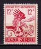 ✅ (S41) Germania Reich 1944 &quot; Aniversarea puciului lui Hitler - 9 noiembrie 1923 &quot; ,serie Mi. 906 , MNH, Nestampilat