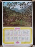 NI362 Calendar de perete ADAS 1981