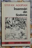 Insemnari din Sodoma - Stefan Agopian Contine dedicatie, data si semnatura autorului