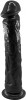 Dildo Realist Big Jim cu Ventuza, PVC, Negru, 27.5 cm, Guilty Toys