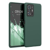 Husa kwmobile pentru Xiaomi 11/11T, Silicon, Verde, 56245.166, Carcasa