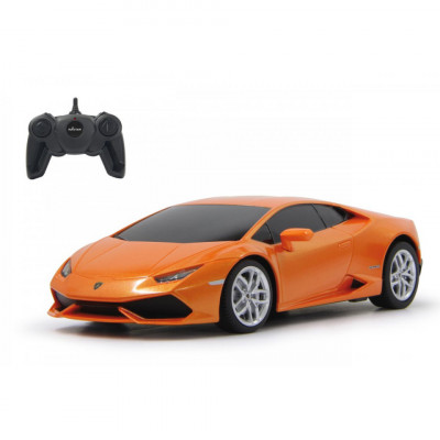 Masina Cu Telecomanda Lamborghini Hurac&amp;atilde;N Lp610-4 Portocaliu Cu Scara 1 La 24 foto