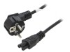 Cablu Alimentare 1.8m Ştecher Unghiular CEE 7/7 - IEC C5, Goobay