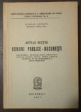 Ileana Leonte - Actele secției Bunuri publice - București (indice cronologic 19)