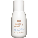 Clarins Milky Boost lotiune nuantatoare pentru uniformizarea nuantei tenului culoare 03 Milky Cashew 50 ml