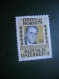 HOPCT TIMBRE MNH 631 SCRIITORUL ODON VON HORVATH 1988 -1 VAL AUSTRIA