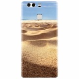 Husa silicon pentru Huawei P9, Beach Sand Closeup Holiday