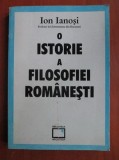 O istorie a filosofiei romanesti In relatia ei cu literatura/ Ion Ianosi