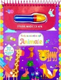 Animale - Carte De Colorat Cu Apa, - Editura Flamingo