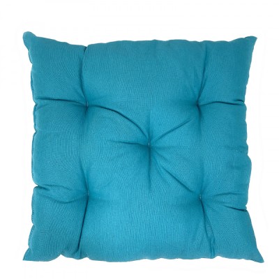 Perna pentru scaun Jemidi, 40 x 40 cm, Albastru, Poliester / Bumbac, 55316.23.01 foto