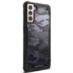 Carcasa Ringke Fusion X Samsung Galaxy S21 Camo Black foto