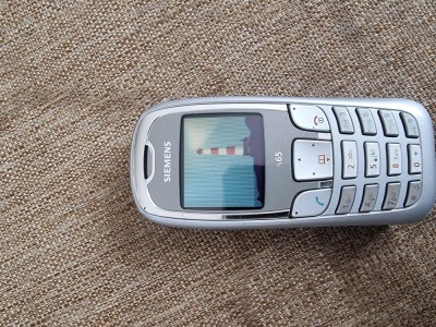 Telefon Rar Colectie Siemens A65 Silver Liber retea Livrare gratuita! foto