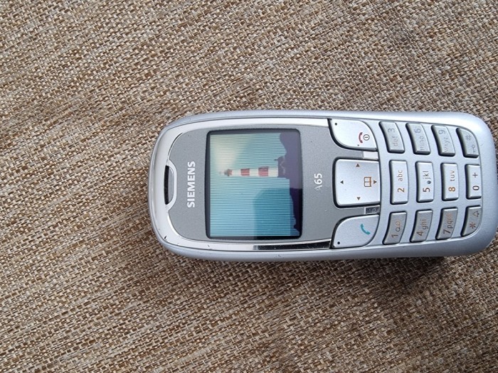 Telefon Rar Colectie Siemens A65 Silver Liber retea Livrare gratuita!