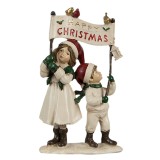 Cumpara ieftin Figurina Craciun Copii polirasina 14x7x23 cm