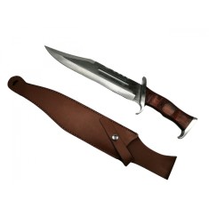 Cutit de vanatoare DEPOX&reg;, Rambo 3, editie de colectie, 42 cm, teaca inclusa