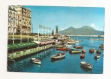 FA157 - Carte Postala - ITALIA - Napoli. S. Lucia e Vesuvio, circulata 1965