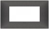 Rama Ornament 4M Vimar Neve carbon matt 09674.14