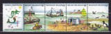 BELGIA 1988 VEDERI DE LA MAREA PROPRIE SERIE MNH, Nestampilat