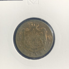 Moneda 5 bani 1885